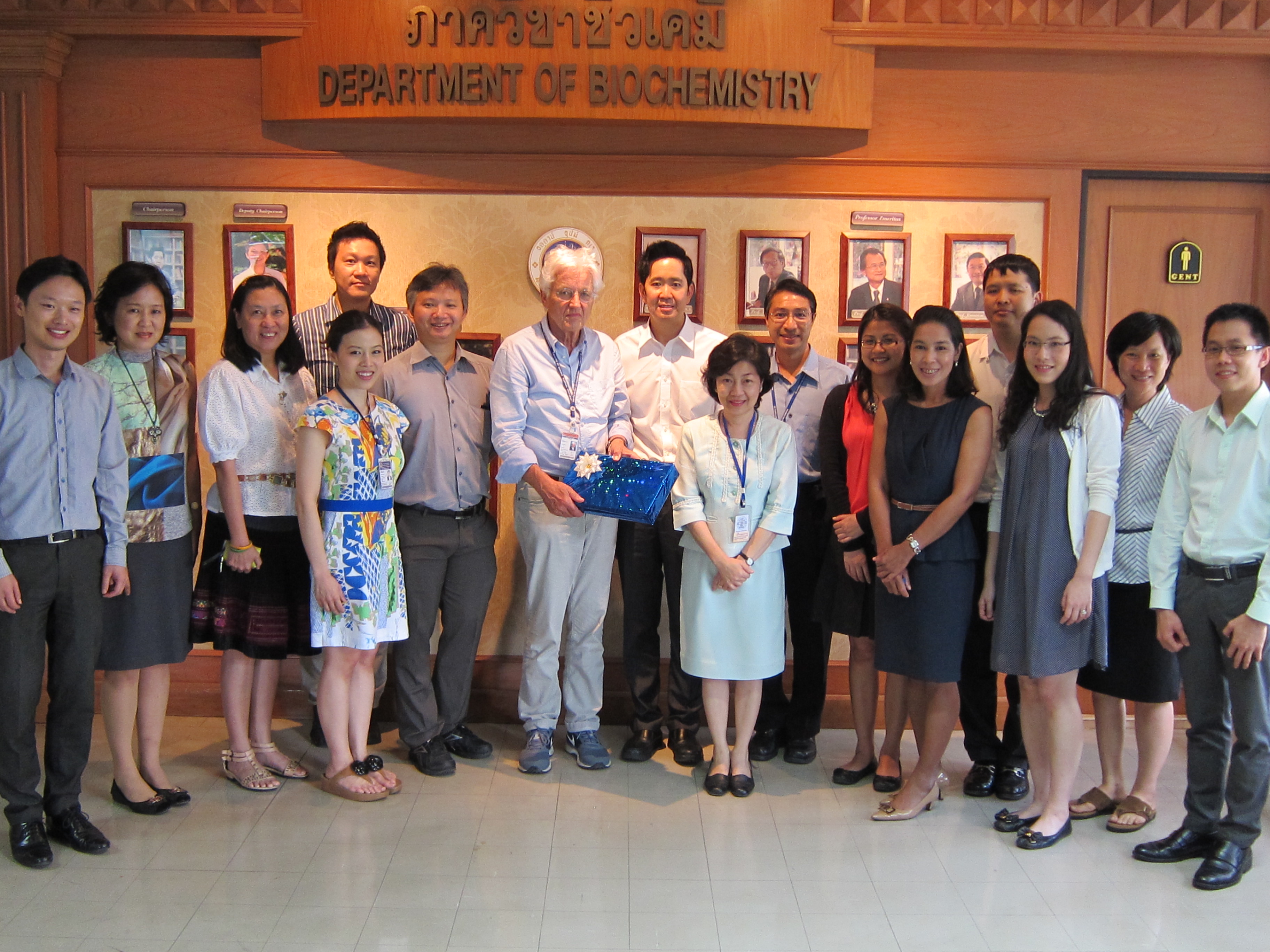 Mahidol visiting professor im Department of Biochemistry an der Mahidol Universität in Thailand